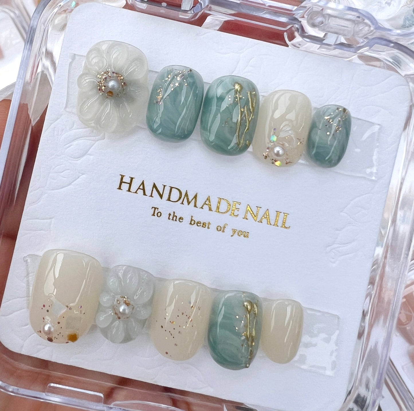 A28 Jade Flowers