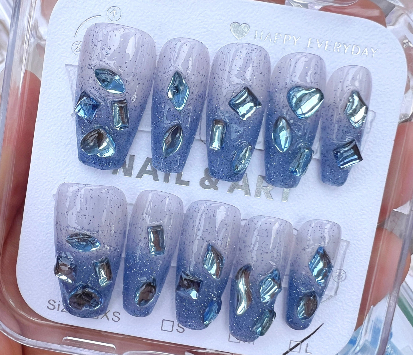 A39 Blue Aurora Diamond