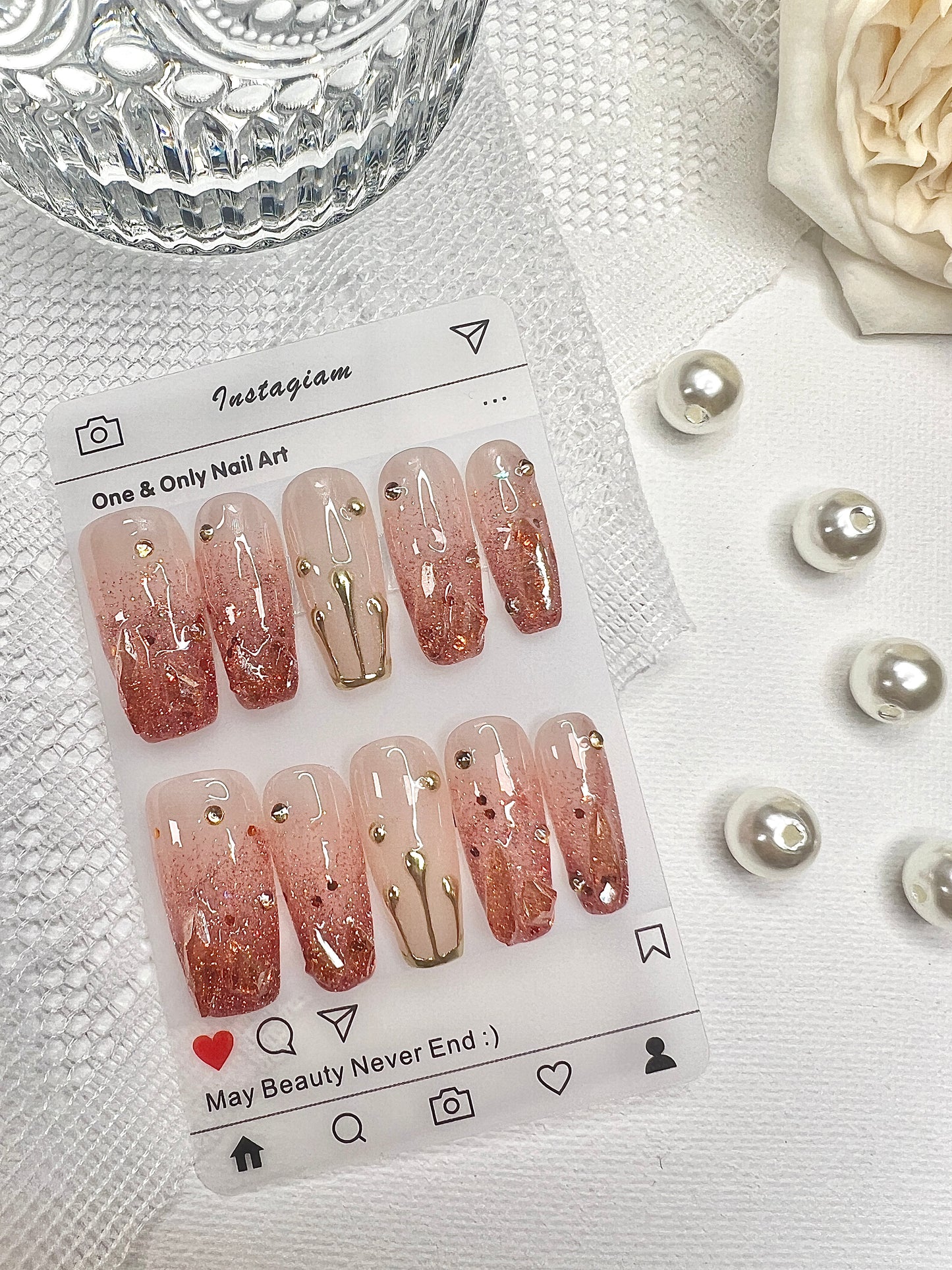 B27 Strawberry Crystal (Coffin Long)
